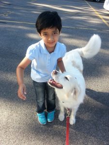 Nothing Makes That Dog Smile Like a Little Child!